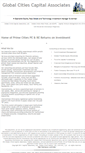Mobile Screenshot of globalcitiescapital.com